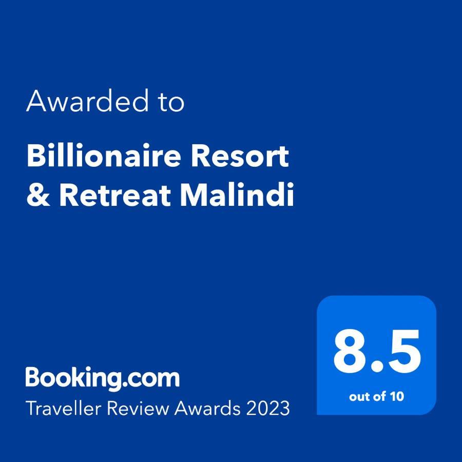 Billionaire Resort & Retreat 马林迪 外观 照片